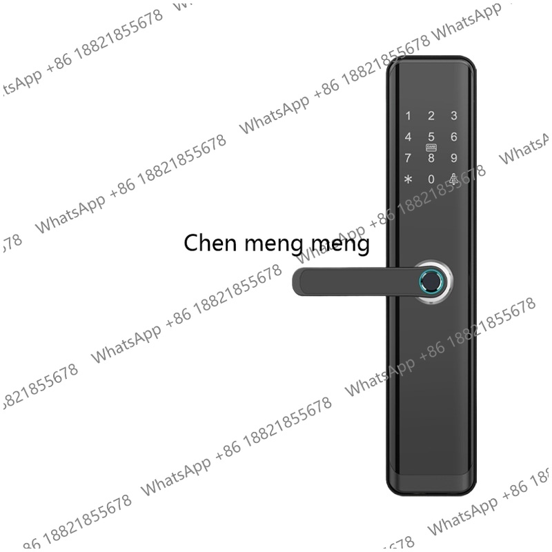 Home Security Battery Replacement - Rfid 지문 인식 핸들 스마트 도어