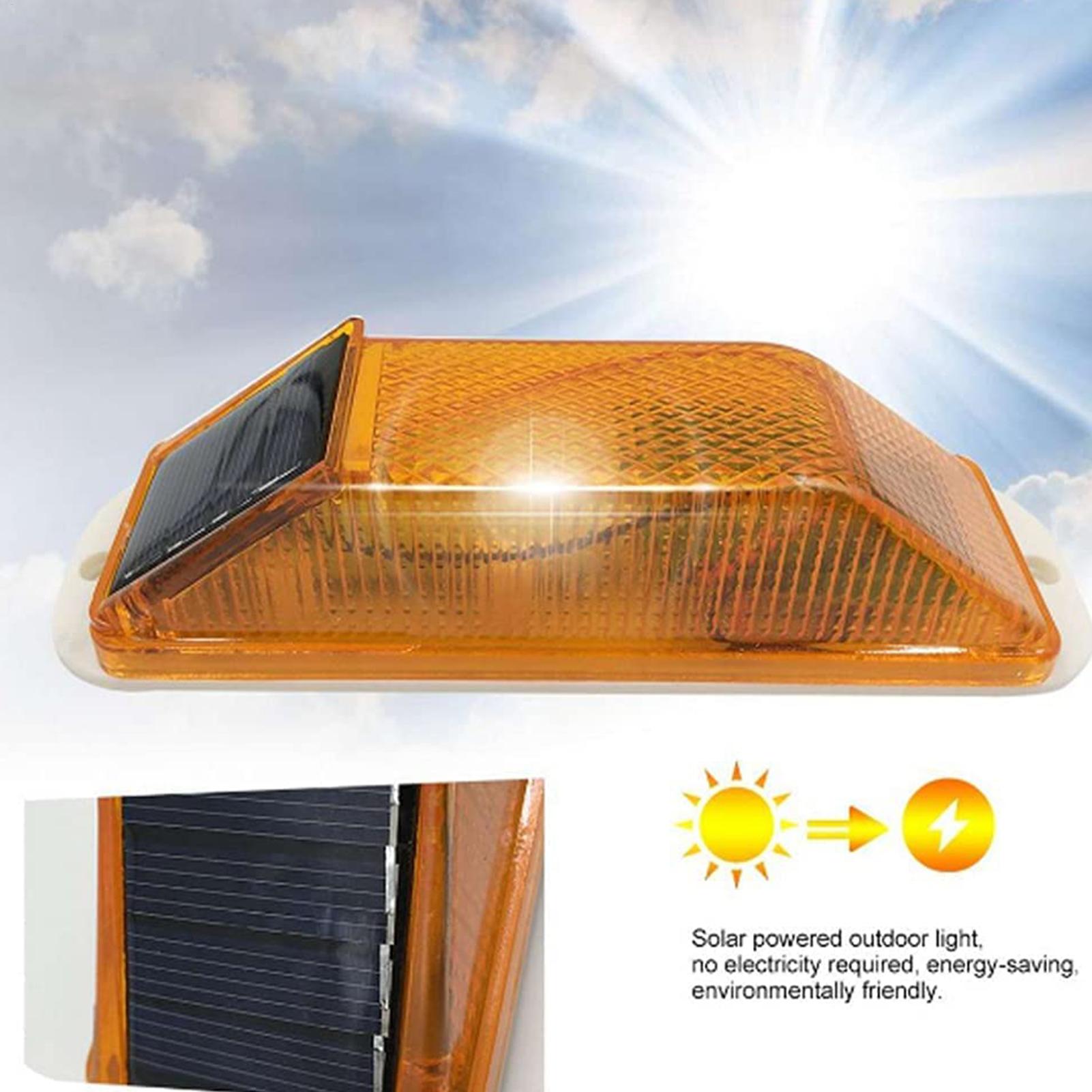 Solar Security Light - LED 태양광 스트로브 경고등 태양광 야간