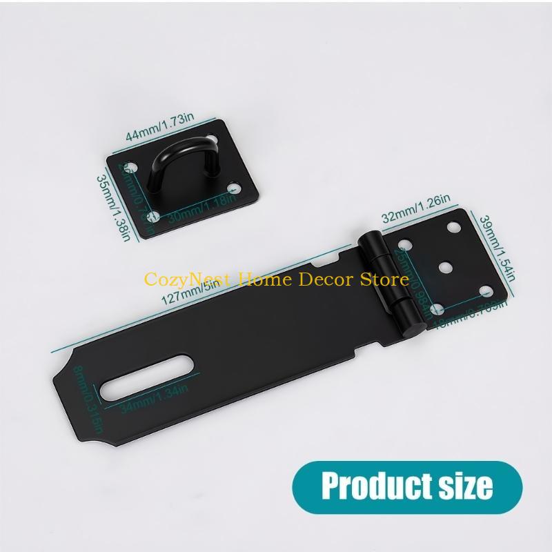 Home Security Door Reinforcement Lock - 92MF 강철 강한 접이식 래치 도어