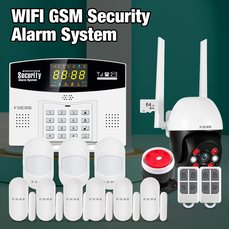 Home Security Front Door Camera - Fuers Tuya 스마트 경보 시스템 키트