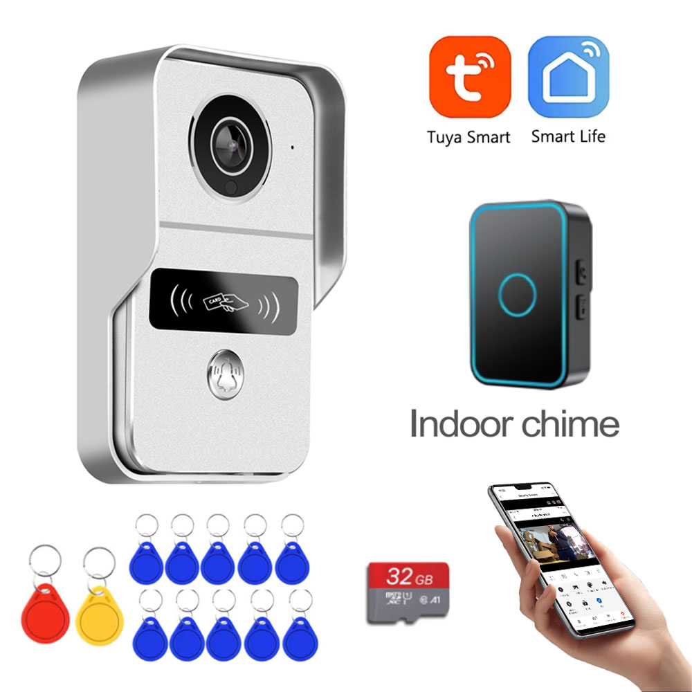 Home Security Front Door Camera - 투야 앱 스마트 POE IP 비디오