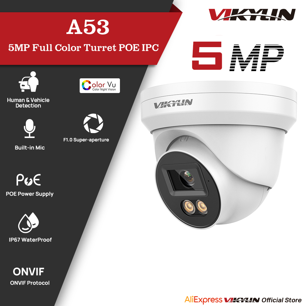 Home Security Images - VIKYLIN 5MP IP 보안 카메라(풀 컬러