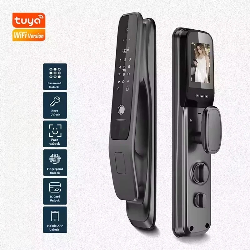 HX5 스마트 도어락 3D 얼굴인식 WiFi 디지털 전 - Home Security And Cameras 리뷰 및 가격