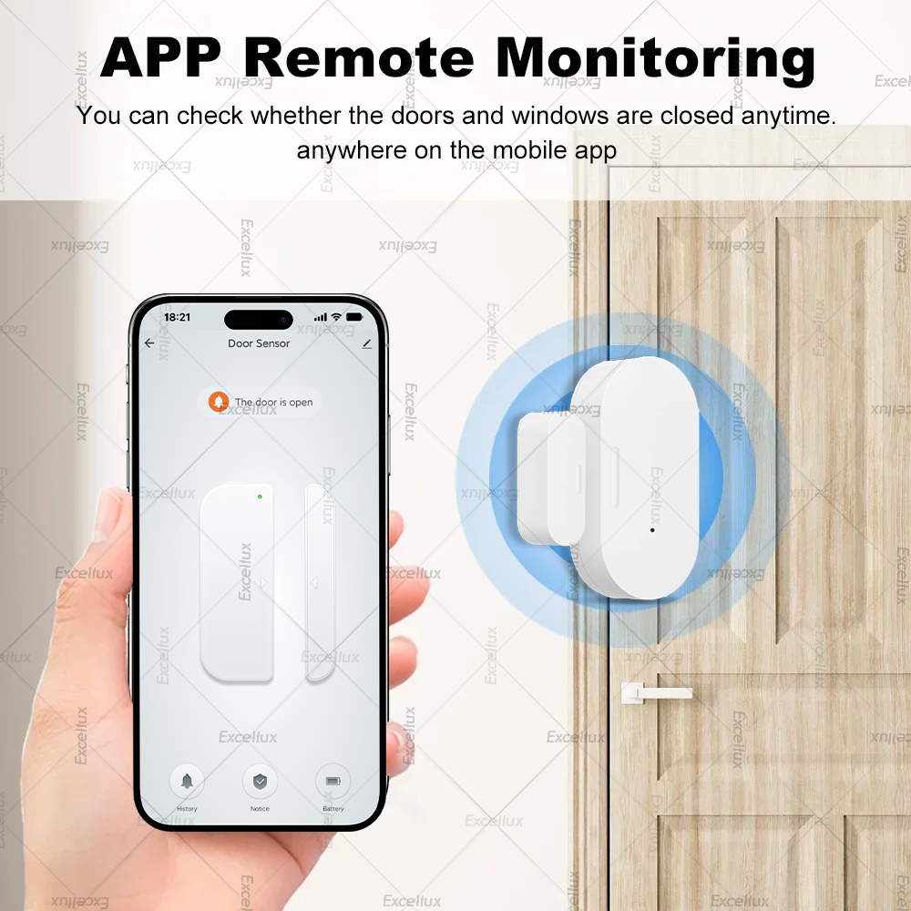 Zigbee 3.0 밝기/진동 센서가있는 도어 윈도우  - Home Security Guard 리뷰 및 가격