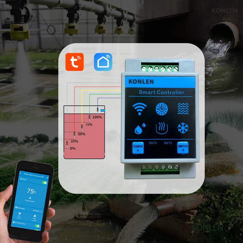 KONLEN Tuya 수위 센서 WIFI 스마트 홈 누 - Home Security Guard 리뷰 및 가격