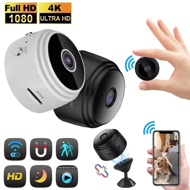 미니 와이파이 원격 무선 적외선 카메라, 720p HD - Home Security Monitoring Service 리뷰 및 가격