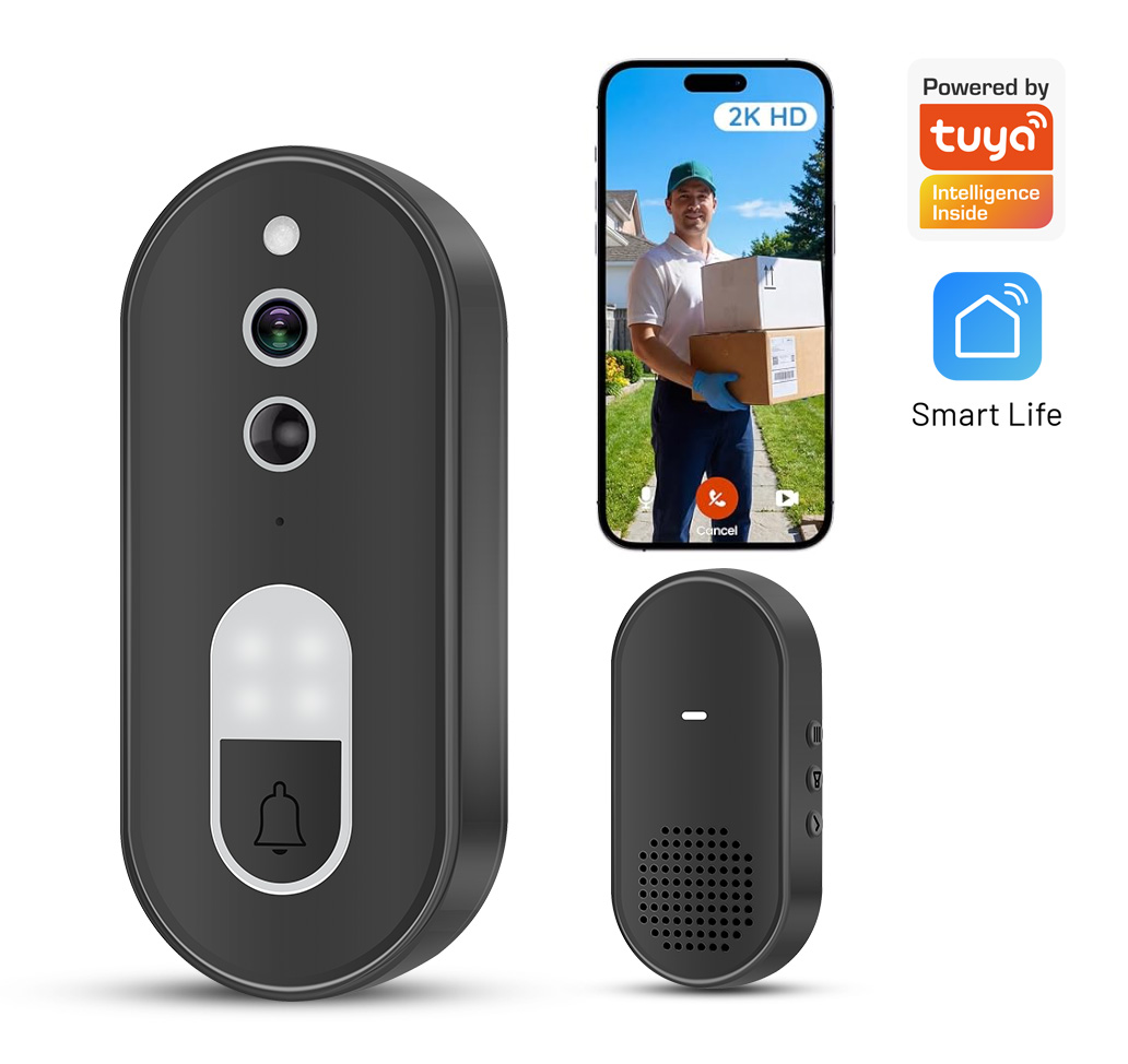 Tuya 1080P HD 무선 WiFi 비디오 초인종  - Home Security Monitoring Service 리뷰 및 가격