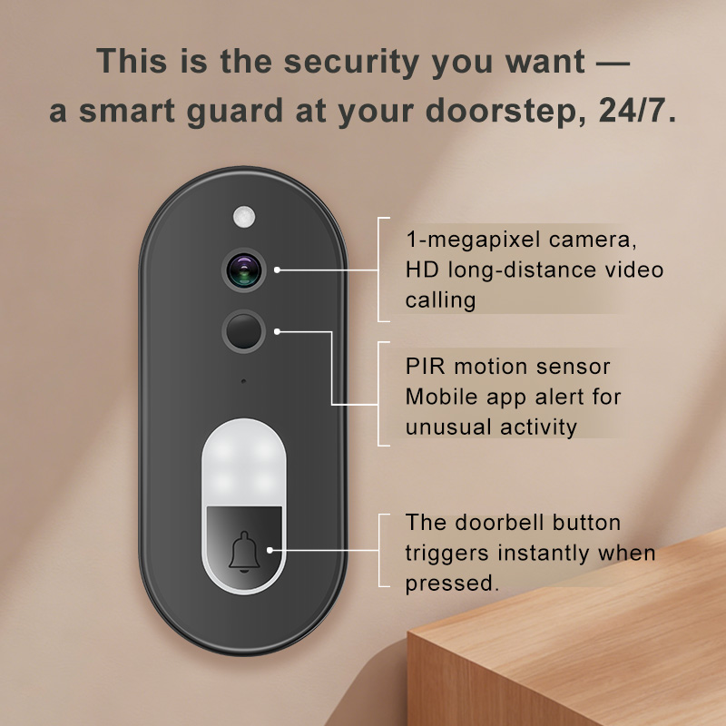 Tuya 1080P HD 무선 WiFi 비디오 초인종  - Home Security Monitoring Service 리뷰 및 가격