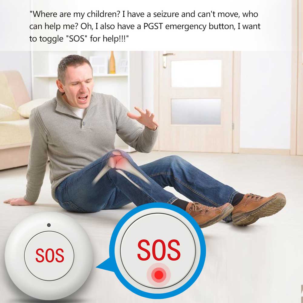 무선 SOS 버튼 스마트 홈 게이트 보안 초인종 433 - Home Security Installation 리뷰 및 가격