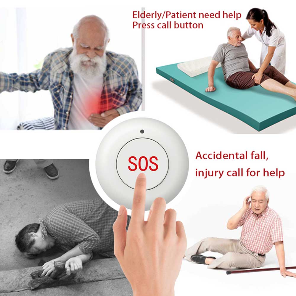 무선 SOS 버튼 스마트 홈 게이트 보안 초인종 433 - Home Security Installation 리뷰 및 가격