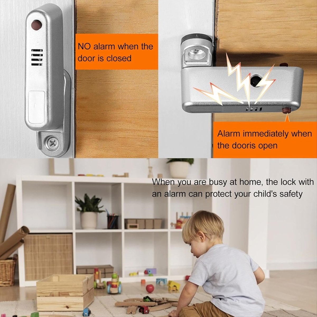 신뢰할 수 있는 가정용 보안 도어 강화 잠금장치(알람  - Home Security Door Reinforcement Lock 리뷰 및 가격