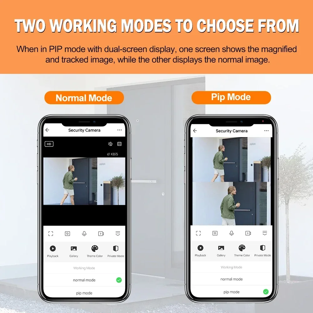 3MP HD 2.4G/5G WiFi 도어 뷰어 카메라  - Home Security Front Door Camera 리뷰 및 가격