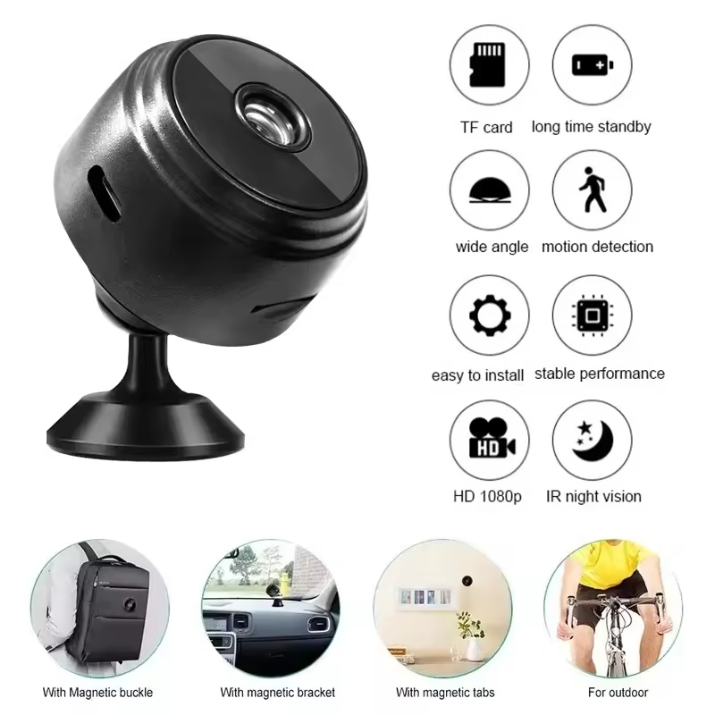 A9 미니 WiFi HD 1080P 보안 카메라 무선  - Home Security Monitoring Service 리뷰 및 가격