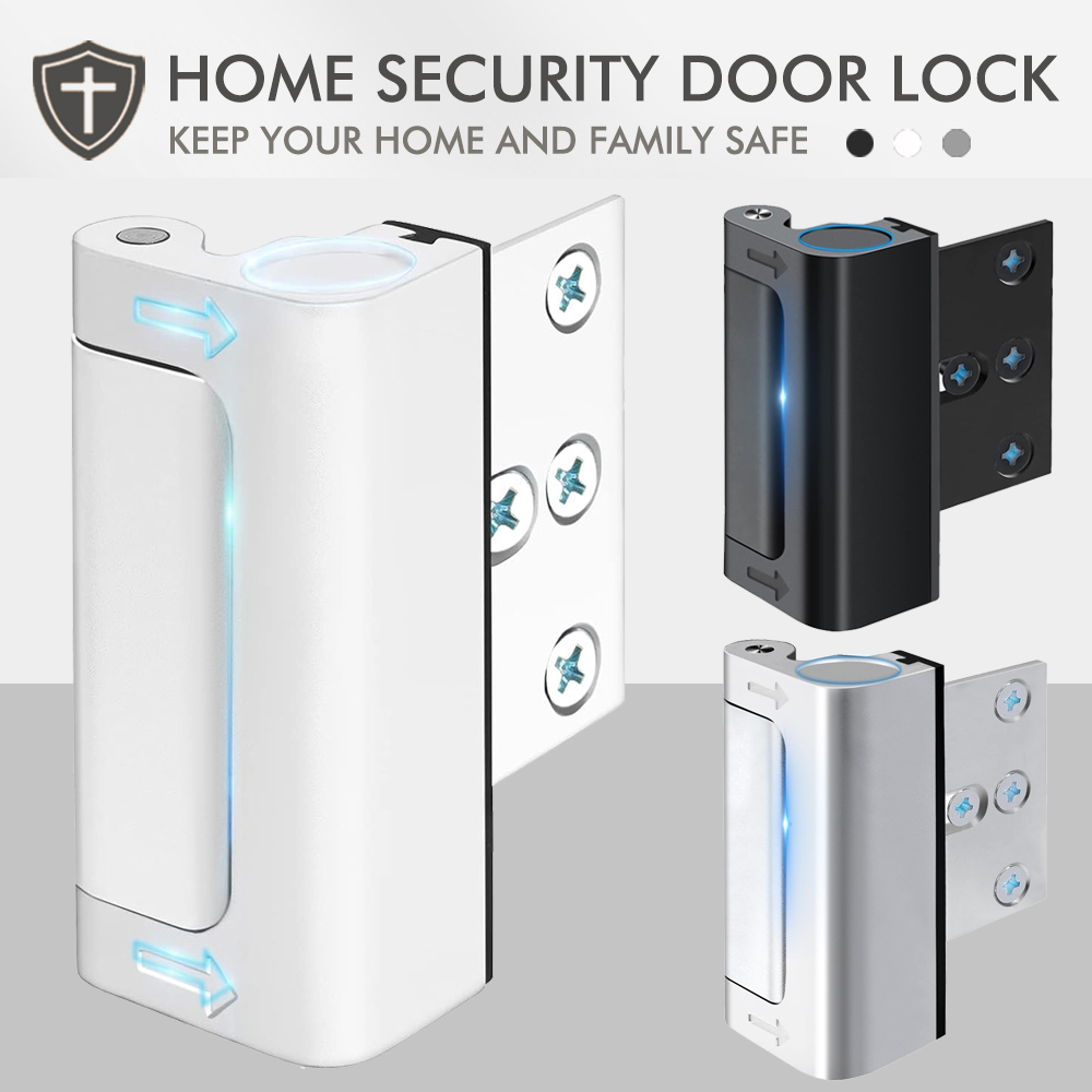 3인치 스토퍼가 있는 어린이 안전 도어 강화 잠금장치, - Home Security Door Reinforcement Lock 리뷰 및 가격