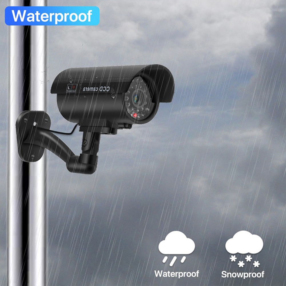태양전지판 시뮬레이션 감시 카메라, 실외 위조 카메라, - Solar Security Light 리뷰 및 가격
