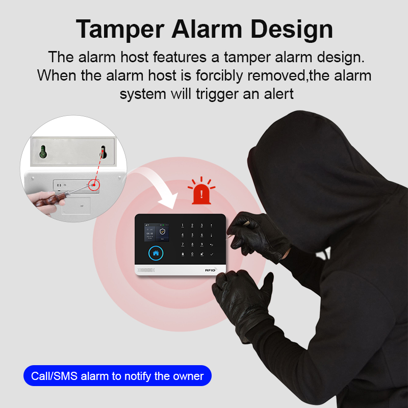 스마트 홈 WiFi GSM 알람 시스템 (모션 센서,  - Home Security Front Door Camera 리뷰 및 가격