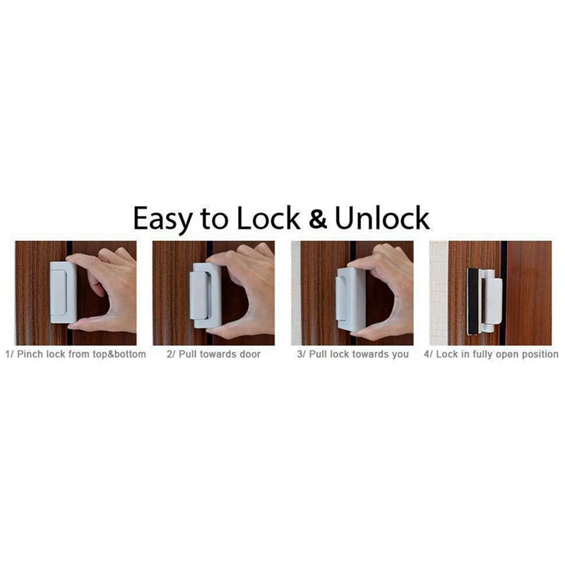 2X 홈 보안 도어 잠금 장치 어린이 안전 도어 강화  - Home Security Door Reinforcement Lock 리뷰 및 가격