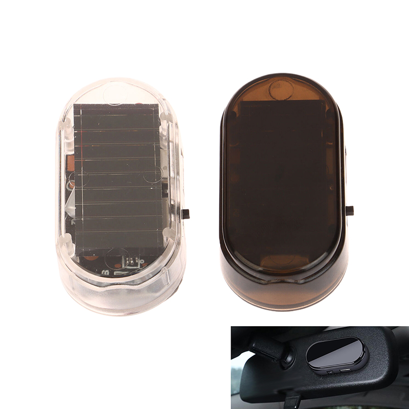 1 조각 LED 깜박이는 불빛 자동차 가짜 보안 조명  - Solar Security Light 리뷰 및 가격
