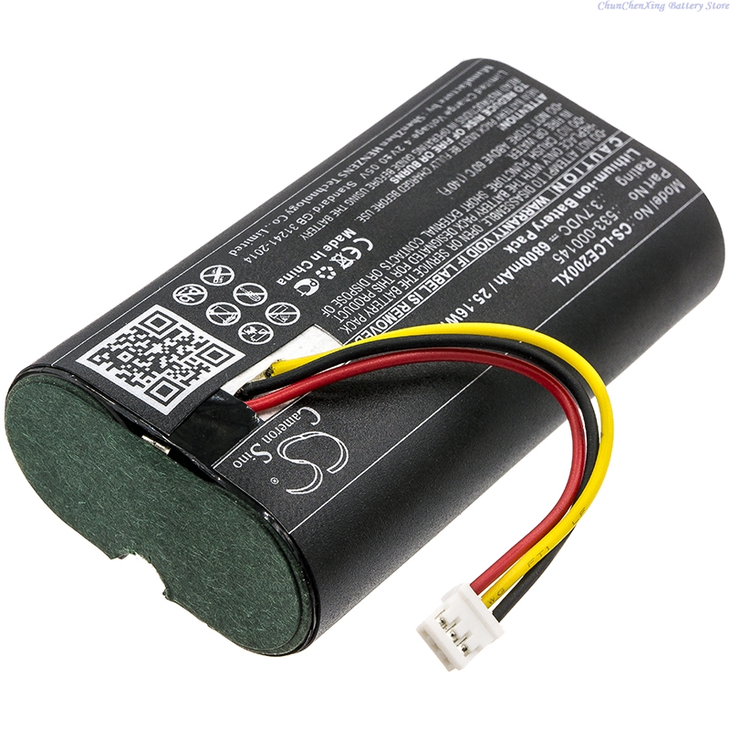 100% 새 제품 3.7V 5200/6800mAh 교체 - Home Security Battery Replacement 리뷰 및 가격