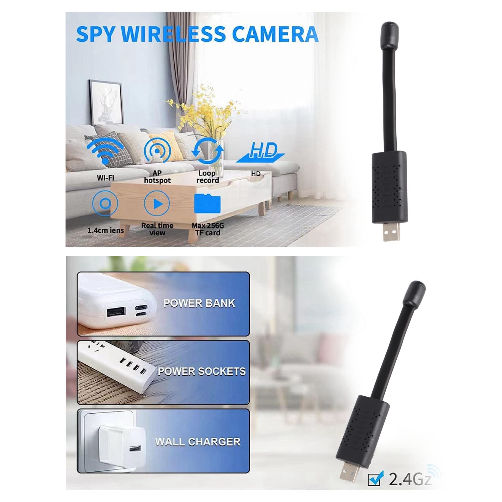 USB WiFi 보안 카메라 1080P HD 무선 미니 - Home Security Monitoring Service 리뷰 및 가격