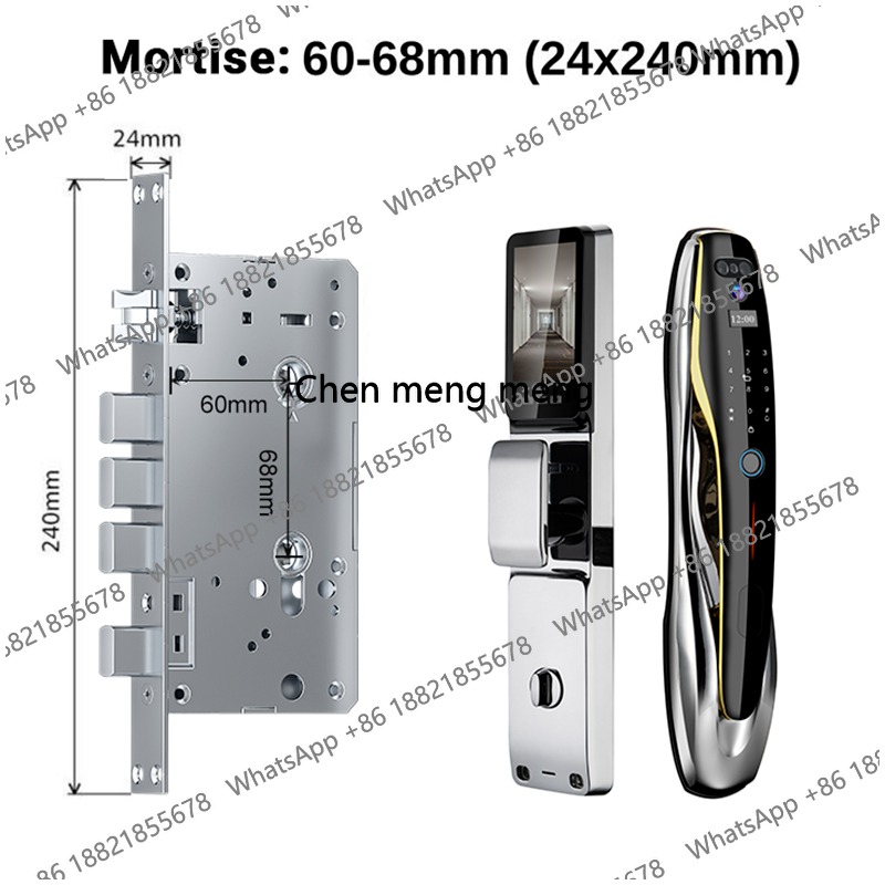 보안 지문 카드 잠금 해제 얼굴 인식 스마트 홈 카메라 - Home Security Front Door Camera 리뷰 및 가격