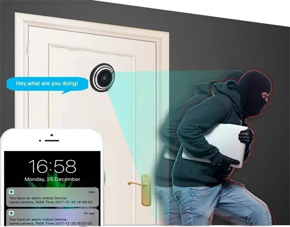 5G 2.4G WIFI 16MM Tuya Wifi 도어 - Home Security Front Door Camera 리뷰 및 가격