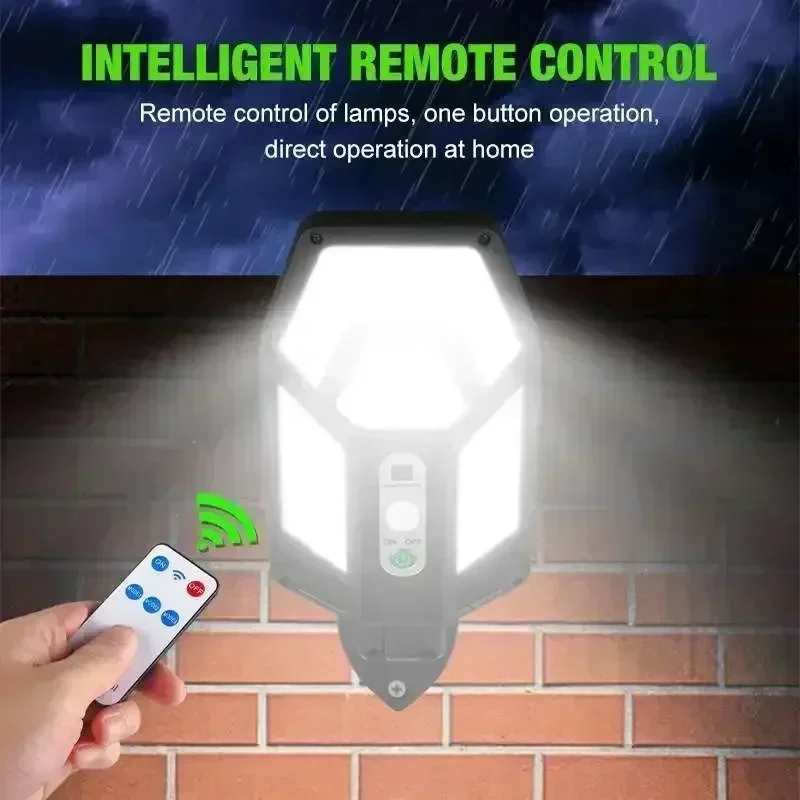 12000LM 강력한 태양광 벽등 리모컨 포함 실외 I - Solar Security Light 리뷰 및 가격