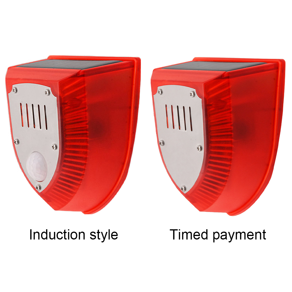야외 태양광 알람, 모션 센서, 총소리, 개 짖는 소리 - Solar Security Light 리뷰 및 가격
