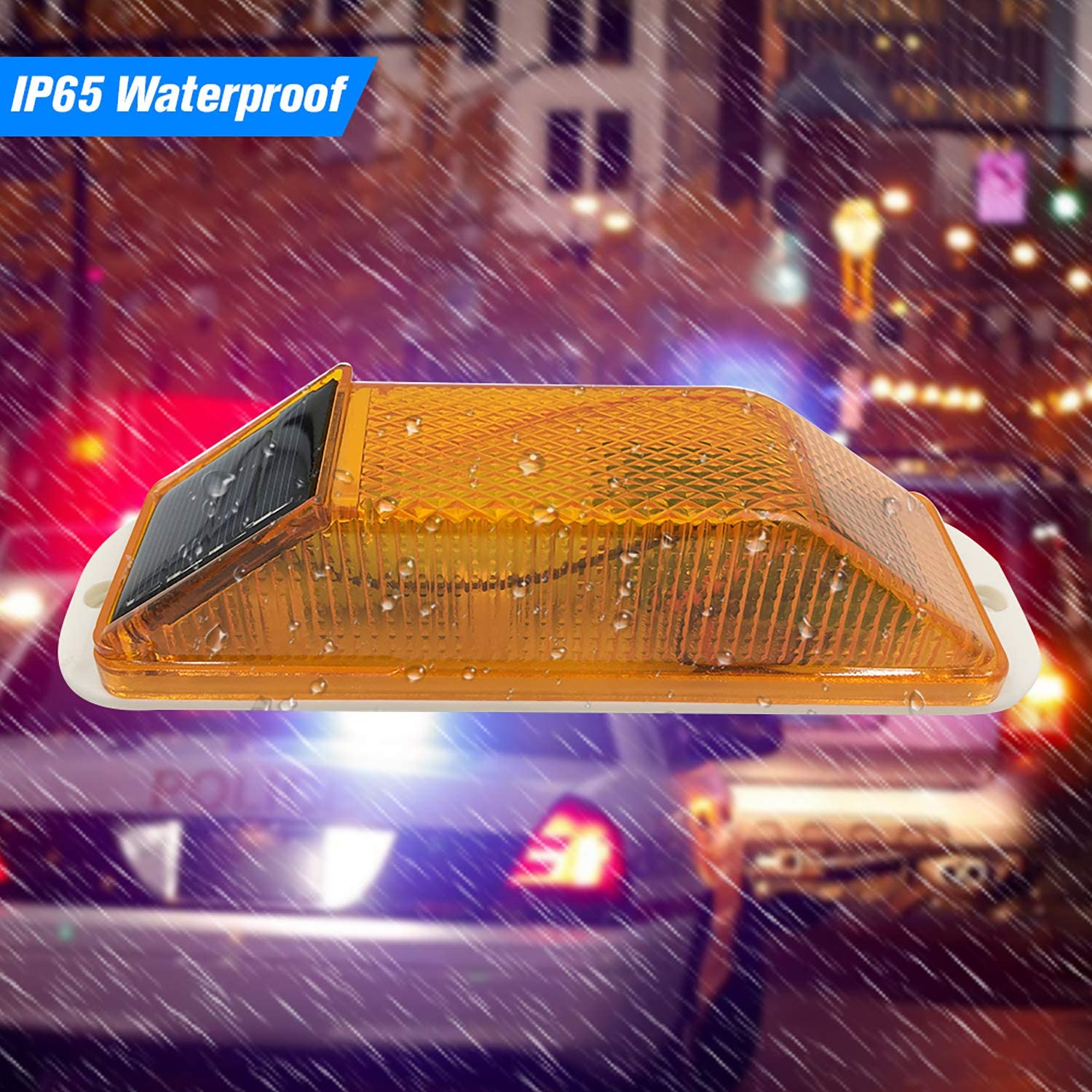 태양 스트로브 경고 LED 램프 스트로브 플래시 교통  - Solar Security Light 리뷰 및 가격