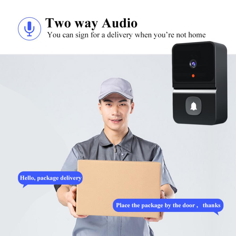 무선 초인종 와이파이 야외 HD 카메라 보안 문짝 벨, - Home Security Monitoring Service 리뷰 및 가격