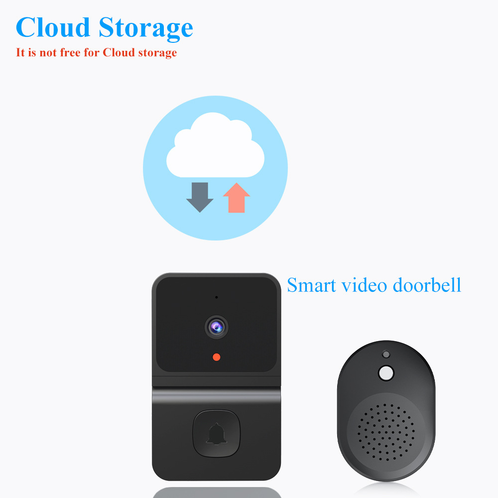 무선 초인종 와이파이 야외 HD 카메라 보안 문짝 벨, - Home Security Monitoring Service 리뷰 및 가격