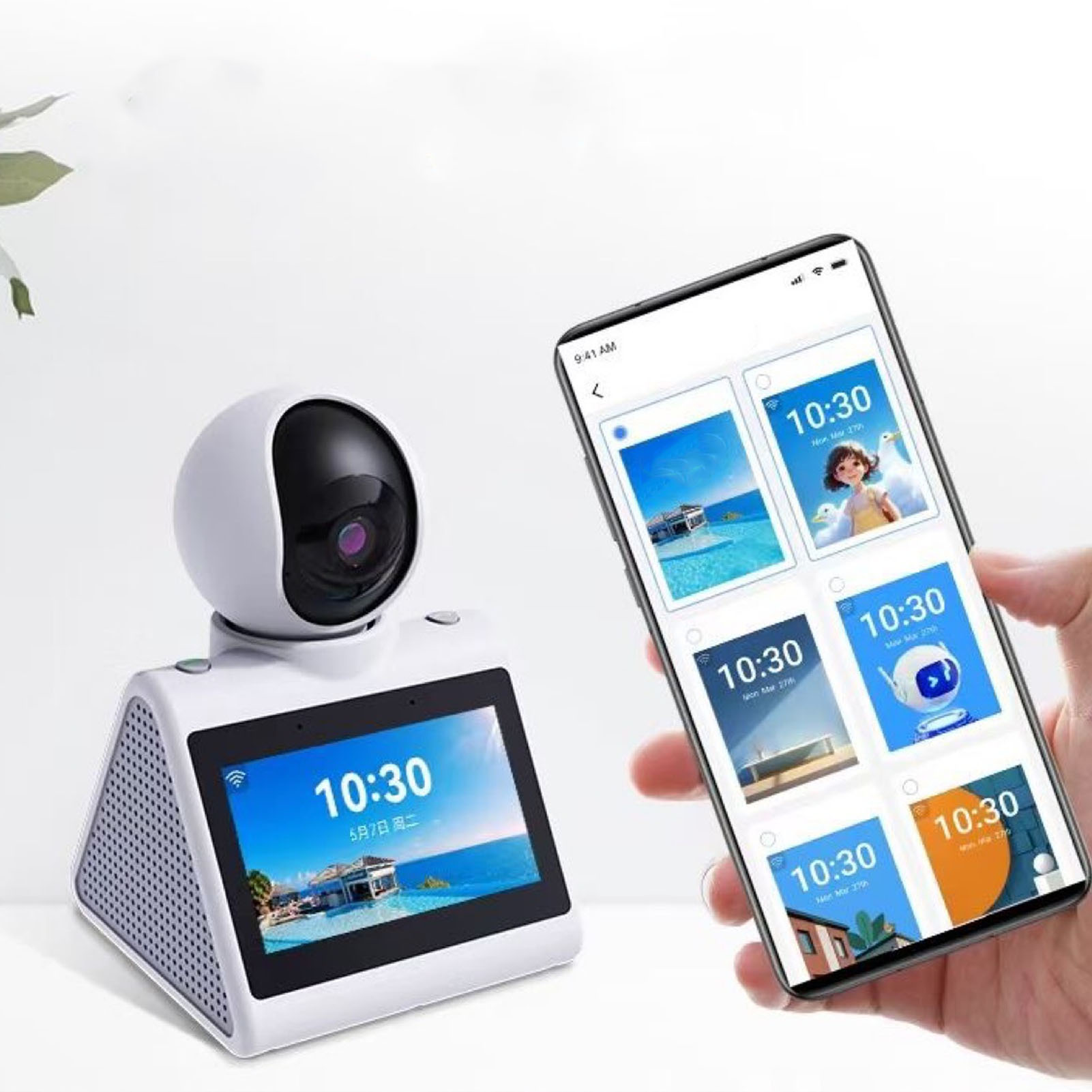 비디오 통화 스마트 카메라 HD 화면 2방향 원클릭 통 - Home Security Images 리뷰 및 가격
