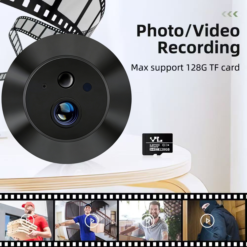 WiFi 2.4Ghz 5MP 투야 스마트 라이프 앱 디 - Home Security Front Door Camera 리뷰 및 가격