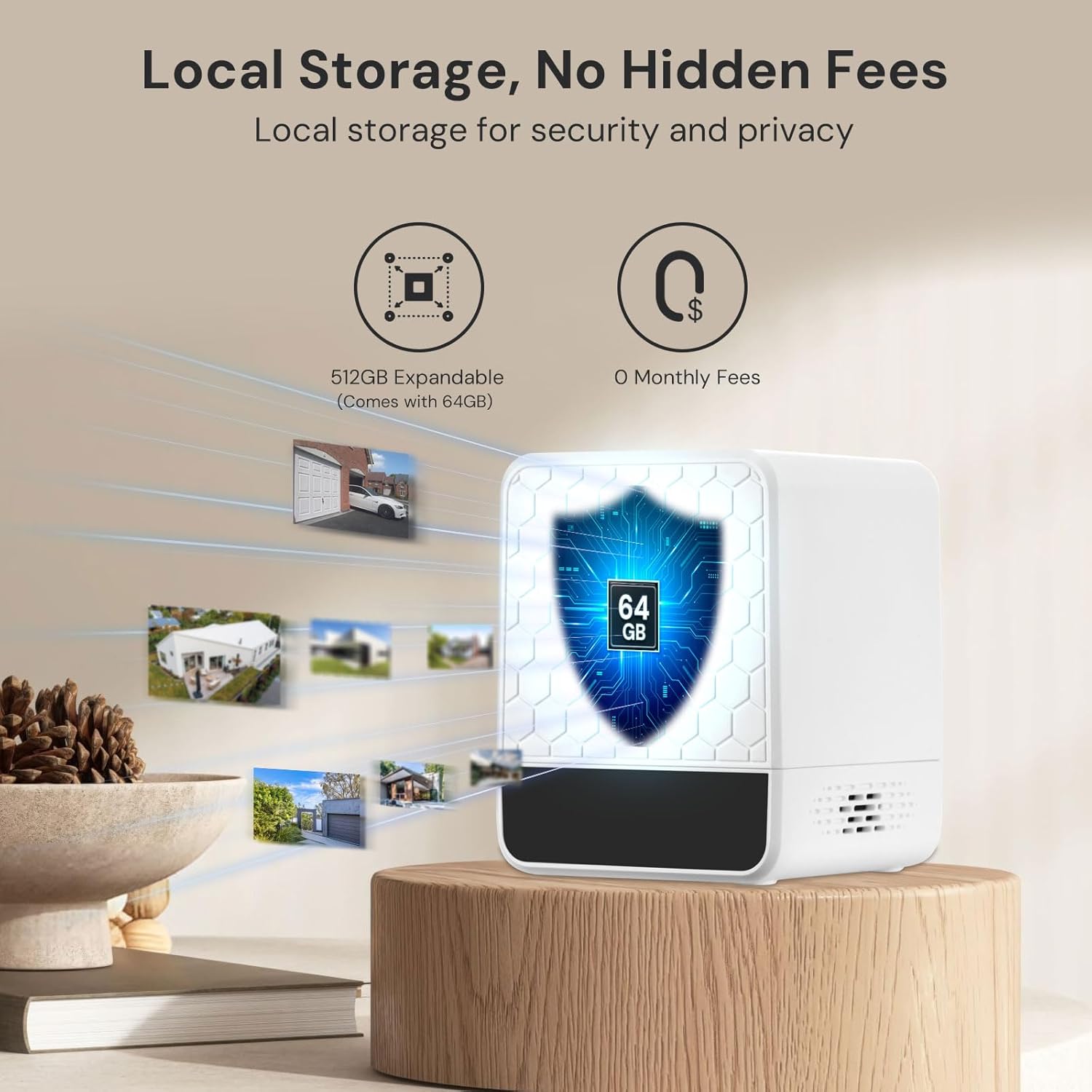 무선 야외 태양광 보안 카메라 시스템, 360도 팬-틸 - Home Security Cameras No Subscription 리뷰 및 가격