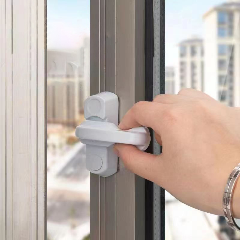 플라스틱 창문 문짝 새시 잠금 장치, 어린이 안전 보안 - Home Security Door Reinforcement Lock 리뷰 및 가격