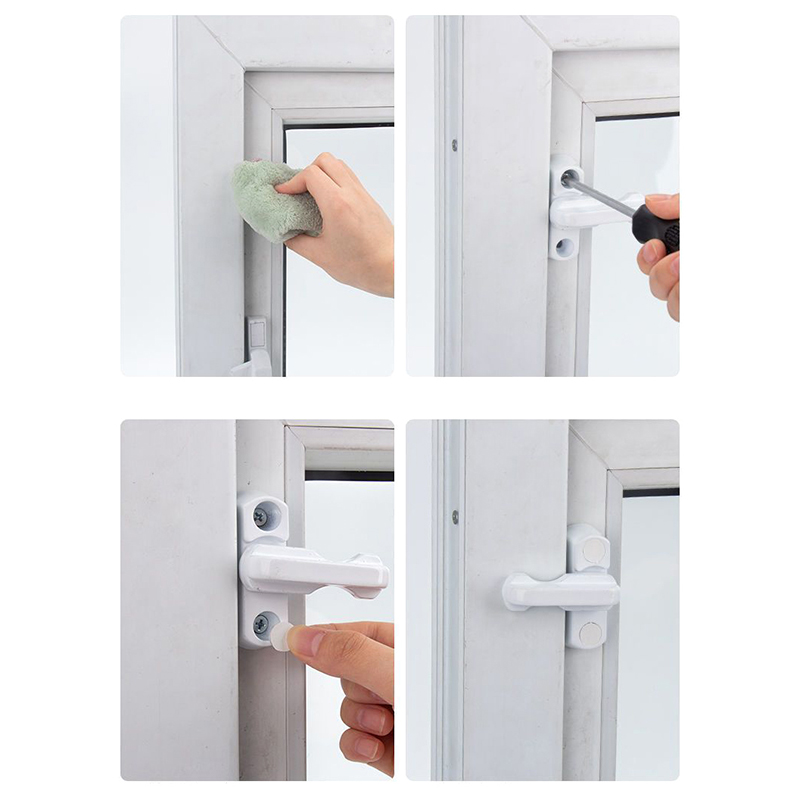 플라스틱 창문 문짝 새시 잠금 장치, 어린이 안전 보안 - Home Security Door Reinforcement Lock 리뷰 및 가격
