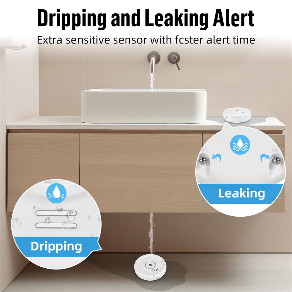 Fuers 누수 감지기 스마트 홈 알람, 투야 스마트  - Home Security Installation 리뷰 및 가격