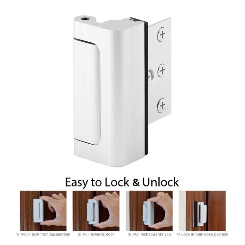 652F 홈 보안 도어 강화 잠금 장치 도어 보안 장치 - Home Security Door Reinforcement Lock 리뷰 및 가격