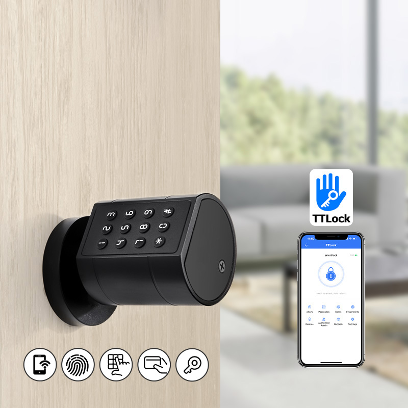 스마트 유로 원통형 도어락 ttlock 앱 키리스 보안 - Home Security Installation 리뷰 및 가격