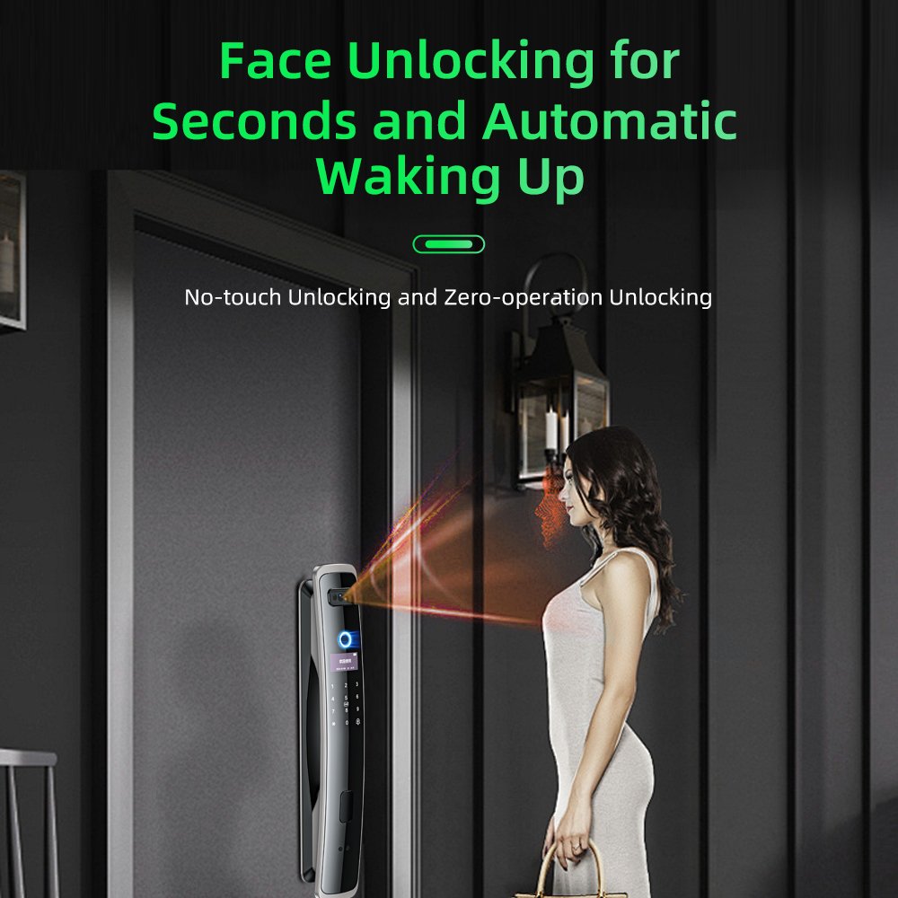 EGFirtor 스마트 비밀번호 잠금 장치 3D 얼굴  - Home Security Front Door Camera 리뷰 및 가격