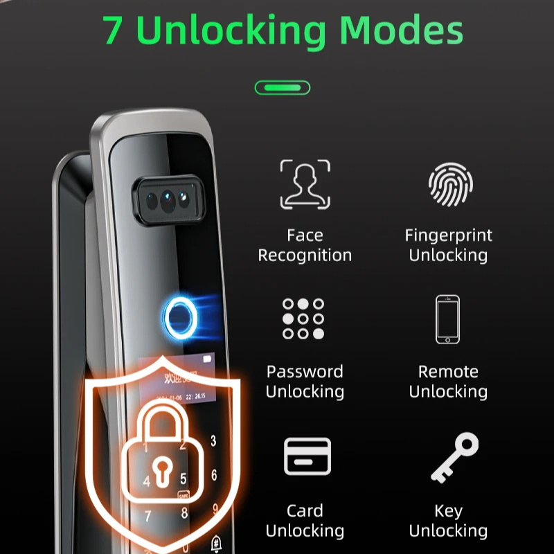 EGFirtor 스마트 비밀번호 잠금 장치 3D 얼굴  - Home Security Front Door Camera 리뷰 및 가격