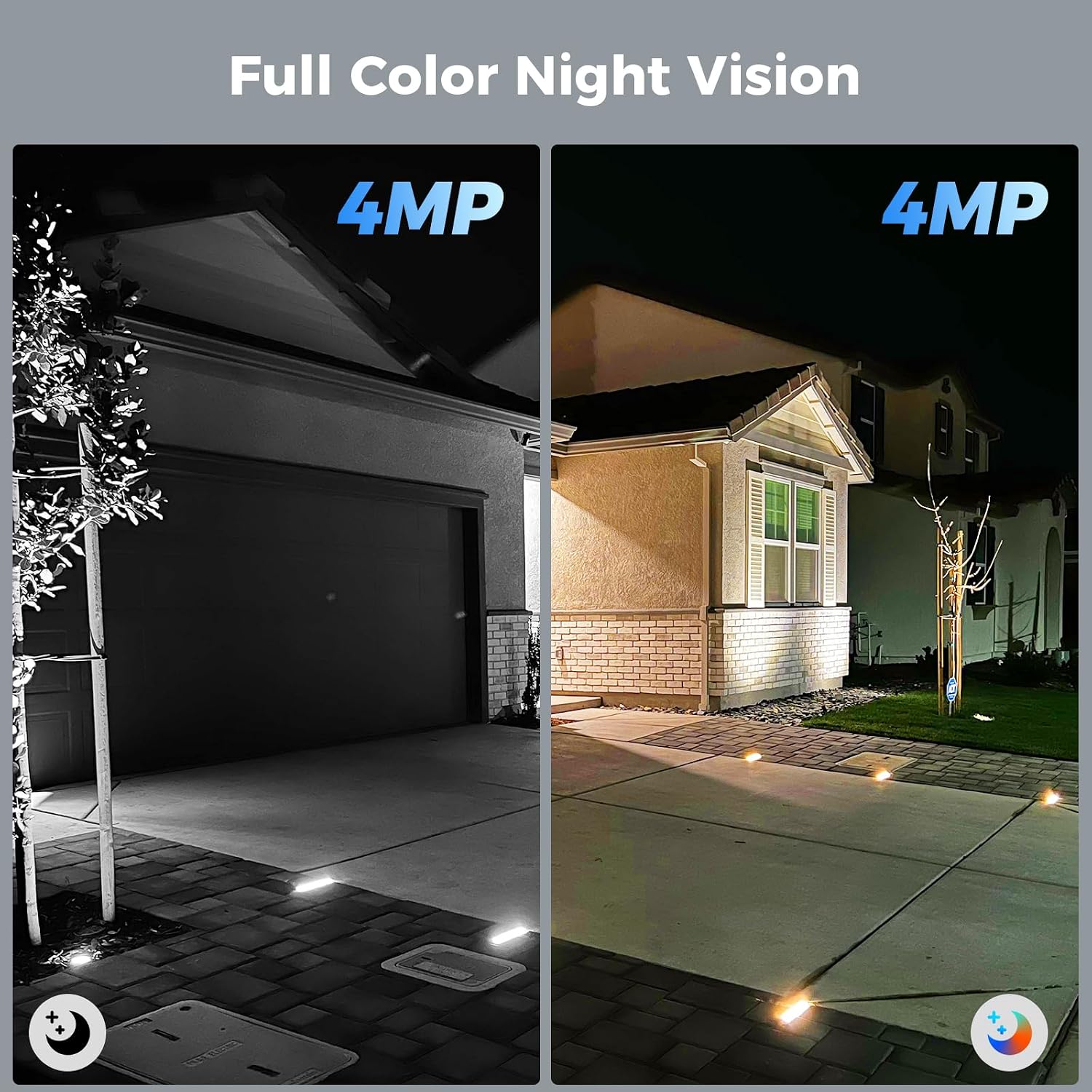 태양광 보안 카메라 무선 야외 2팩, 배터리 구동 3K - Home Security Images 리뷰 및 가격