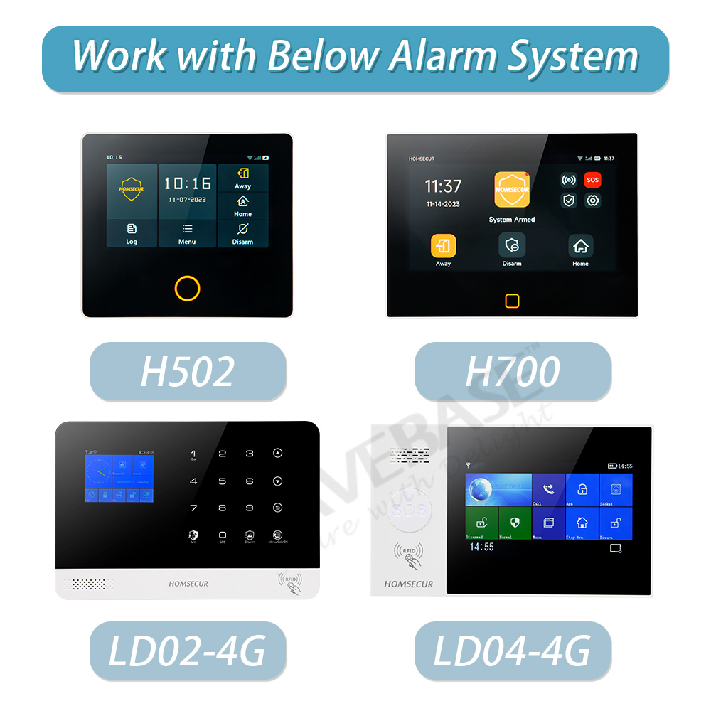 HOMSECUR 4G WIFI 스마트 홈 보안 경보 도 - Home Security Installation 리뷰 및 가격