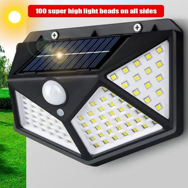 100Led 다기능 태양 램프 야외 정원 장식 모션 센 - Solar Security Light 리뷰 및 가격