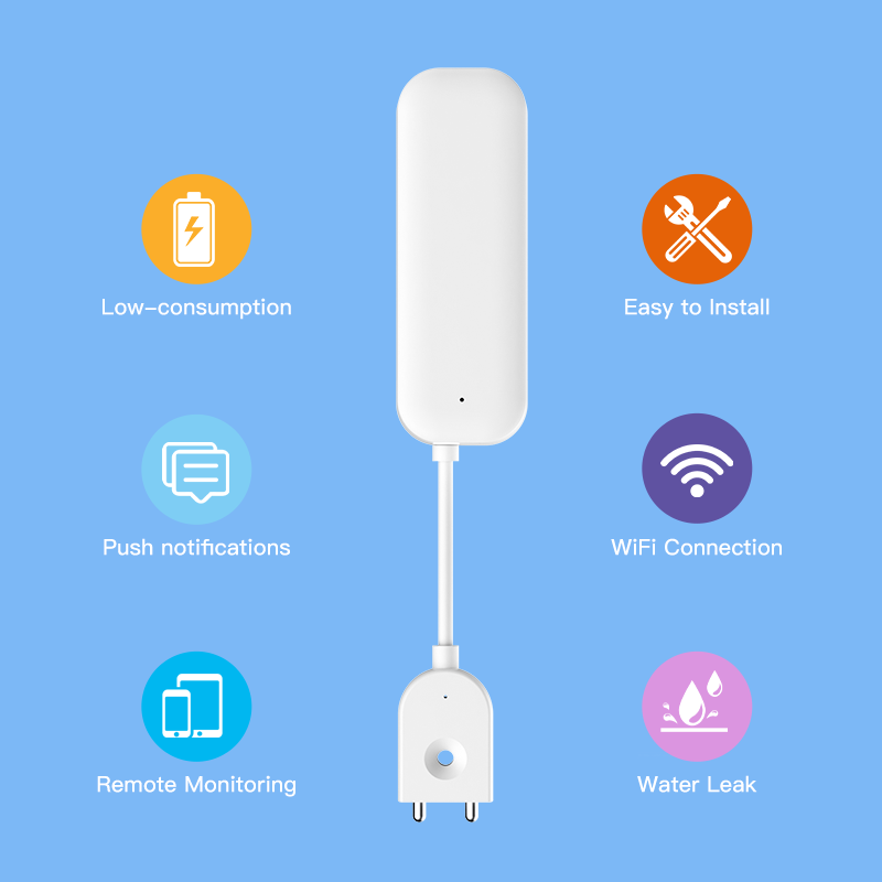 Tuya WiFi ZigBee 워터 센서 누출 경보 홍 - Home Security Guard 리뷰 및 가격