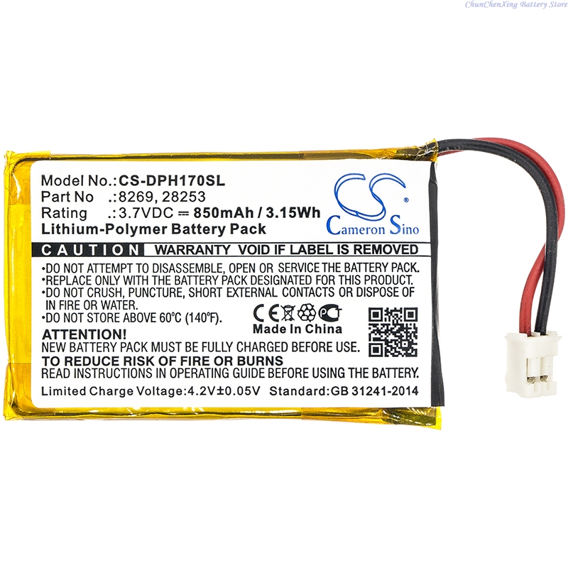 Cameron Sino 3.7V 850mAh 교체용 홈 - Home Security Battery Replacement 리뷰 및 가격