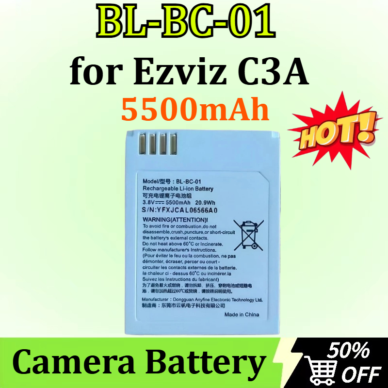 새로운 BL-BC-01 3.8V 5500mAh 20.9 - Home Security Battery Replacement 리뷰 및 가격