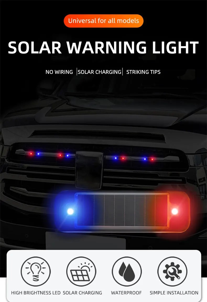 미니 LED 태양 광 자동차 경고등 야간 보안 시뮬레이 - Solar Security Light 리뷰 및 가격