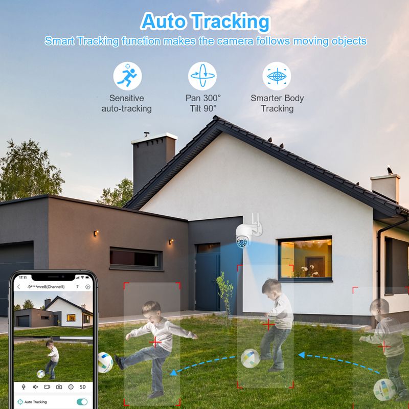 Smar 3MP 무선 CCTV 보안 카메라 시스템 PT - Home Security Monitoring Service 리뷰 및 가격