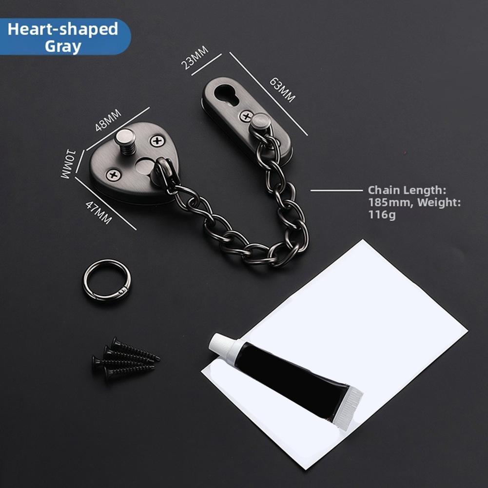 스테인리스 스틸 도어 체인 잠금장치, 호텔 객실 및 가 - Home Security Door Reinforcement Lock 리뷰 및 가격
